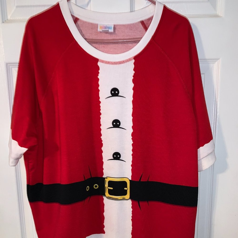LuLaRoe Santa Top